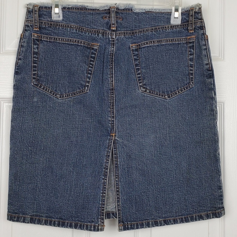 💗Hollister Women skirt Jean size 6 - Picture 2 of 7